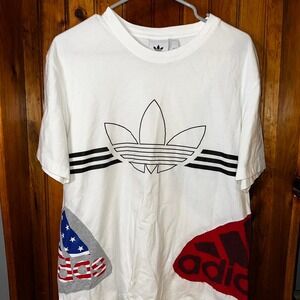 Adidas reworked streetwear tee size‎ medium unique